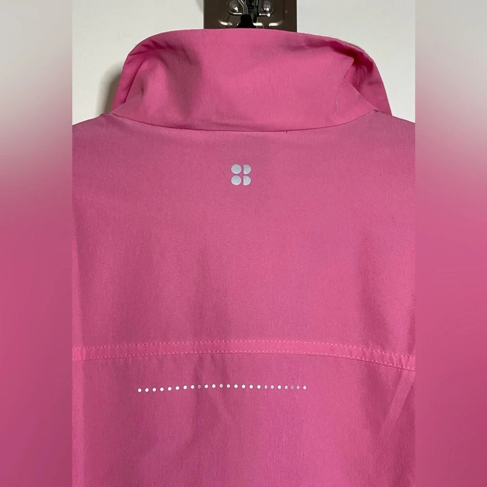 NWT Sweaty Betty Fast Lane Running Jacket Peony Pink Extra Small XS - Picture 12 of 16